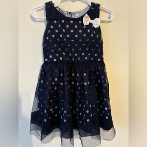 Healthtex Polka Dot Bow dress